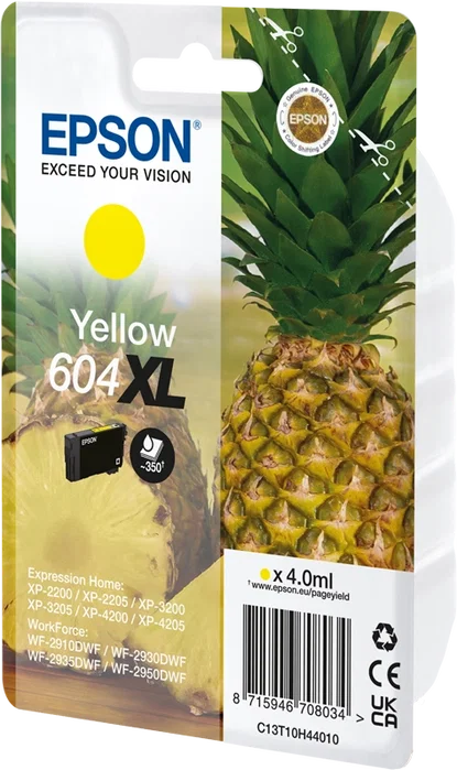 Epson 604XL Cartucho de Tinta Amarillo XL Epson 604XL Cartucho de Tinta Amarillo XL
