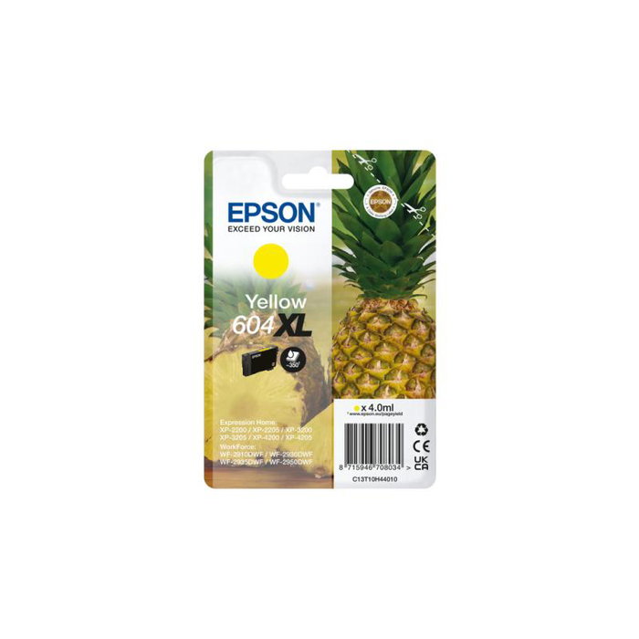 Epson 604XL Cartucho de Tinta Amarillo XL Epson 604XL Cartucho de Tinta Amarillo XL