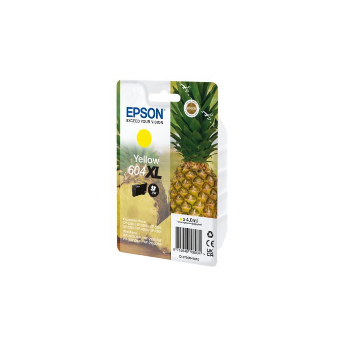 Epson 604XL Cartucho de Tinta Amarillo XL Epson 604XL Cartucho de Tinta Amarillo XL