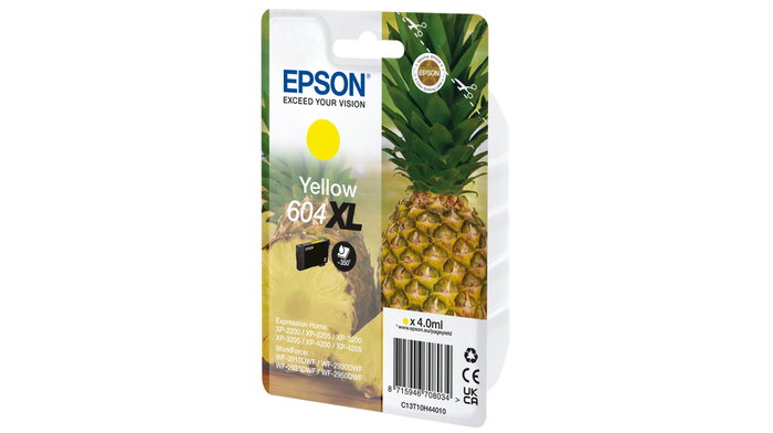 Epson 604XL Cartucho de Tinta Amarillo XL Epson 604XL Cartucho de Tinta Amarillo XL