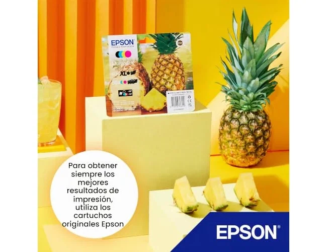 Epson Multipack de Cartuchos de Tinta 604XL Negro, Cian, Magenta y Amarillo Epson Multipack de Cartuchos de Tinta 604XL Negro, Cian, Magenta y Amarillo