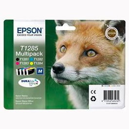 Epson Tinta Bk-C-M-Y Stylus S22 Sx125 Sx235W Sx420W Sx425W Office Bx305 Pack 4 Cuatricolor 9.4ml
