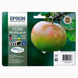 Epson Tinta Bk C M Y Stylus Sx420 W Sx425 W Sx525 Wd Sx620Fw Stylus Office Bx305F Bx305Fw Bx525 Wd Bx625Fwd Pack 4 Colores 12914011 + 12924011 + 12934011 + 12944011