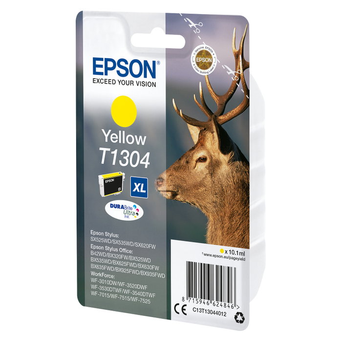 Epson T1304 XL Amarillo Cartucho de tinta