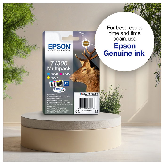 Epson T1304 XL Amarillo Cartucho de tinta
