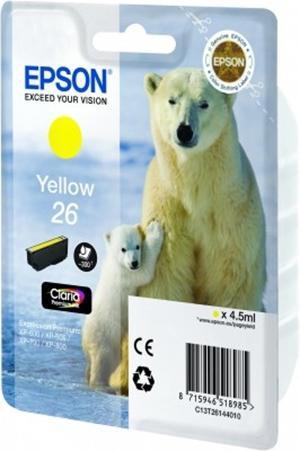 Epson Cartucho de tinta amarillo Claria Premium C13T26144012 26