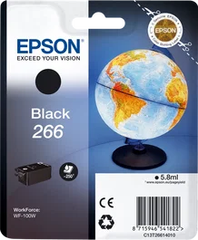Epson Cartucho de Tinta 266 Negro para WorkForce WF-100W