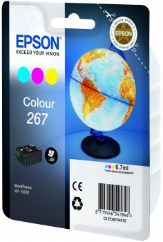 Epson Cartucho de Tinta 267 Tricolor C13T26704010 Original Epson Cartucho de Tinta 267 Tricolor C13T26704010 Original