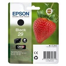 Epson Tinta Negro Nº 29 para Epson XP-235, XP-332, XP-335, XP-432, XP-435 Epson Tinta Negro Nº 29 para Epson XP-235, XP-332, XP-335, XP-432, XP-435