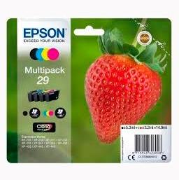 Epson Multipack de Tinta Nº 29 (T2981, T2982, T2983, T2984) Cuatricolor