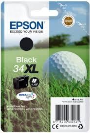 Epson Cartucho de Tinta Negro DuraBrite Ultra Ink 34XL 10,8 mL Embalaje Individual Epson Cartucho de Tinta Negro DuraBrite Ultra Ink 34XL 10,8 mL Embalaje Individual