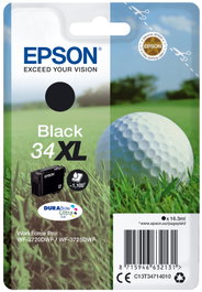 Epson 34XL Negro DURABrite Ultra Ink