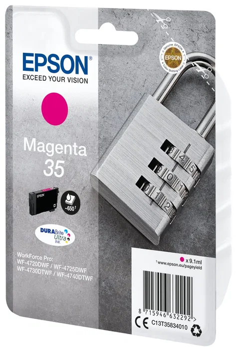 Epson Cartucho de tinta Magenta 35 DURABrite Ultra Ink C13T35834010