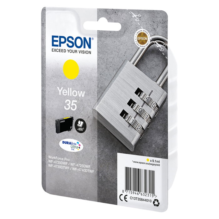Epson Cartucho de Tinta 35 DURABrite Ultra Amarillo C13T35844010