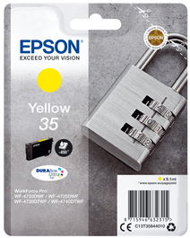 EPSON Singlepack Yellow 35 DURABrite Ultra Ink