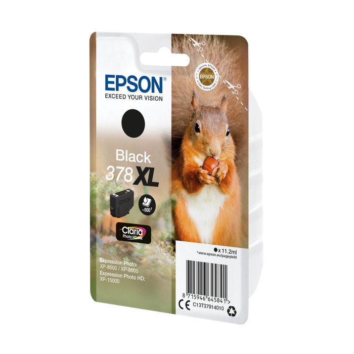 Epson Cartucho de Tinta 378XL Negro Claria Photo HD Epson Cartucho de Tinta 378XL Negro Claria Photo HD