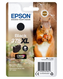 Epson Cartucho de Tinta 378XL Negro Claria Photo HD