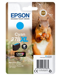 Epson 378XL Cian Claria Photo HD Ink Cartridge