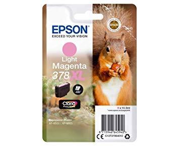 Epson 378XL Magenta claro Cartucho de tinta Claria Photo HD C13T37964010