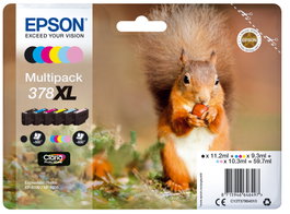 Epson Multipack 378XL Claria Photo HD Ink - 6 Colores
