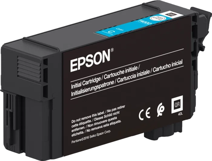 Epson Cartucho de Tinta UltraChrome XD2 Cian T40D240 (50 ml) Original Epson Cartucho de Tinta UltraChrome XD2 Cian T40D240 (50 ml) Original