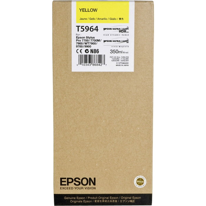 Epson T5964 Cartucho de Tinta Amarillo 350 ml