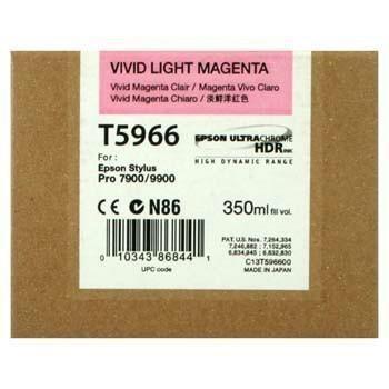 Epson Cartucho T596600 Magenta Claro Vivo 350ml