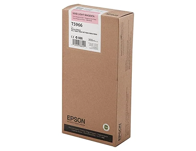 Epson T5966 Cartucho de Tinta Magenta Claro Vivo 350ml Epson T5966 Cartucho de Tinta Magenta Claro Vivo 350ml