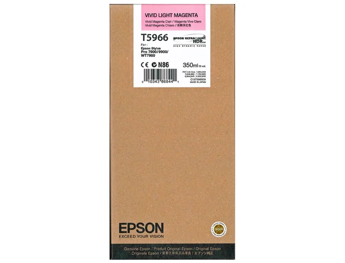 Epson Cartucho T596600 Magenta Claro Vivo 350ml