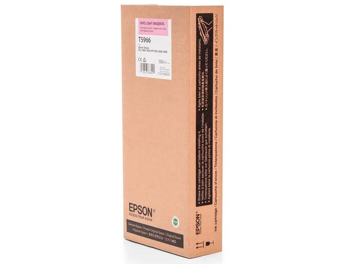 Epson Cartucho T596600 Magenta Claro Vivo 350ml