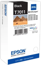 Epson T7011 Cartucho de tinta Negro XXL, Extra (Súper) alto rendimiento