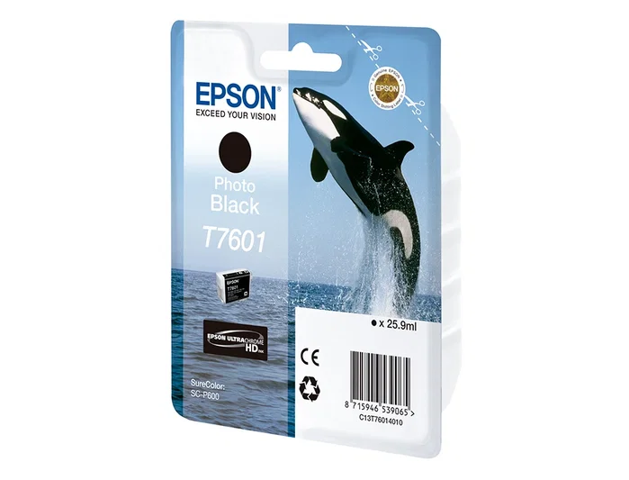 Epson Cartucho de Tinta UltraChrome® HD Photo Black para SureColor SC-P600 Epson Cartucho de Tinta UltraChrome® HD Photo Black para SureColor SC-P600