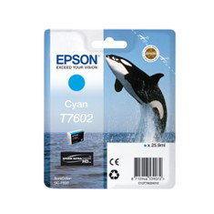 Epson T7602 Cartucho de Tinta Cian para SureColor SC-P600