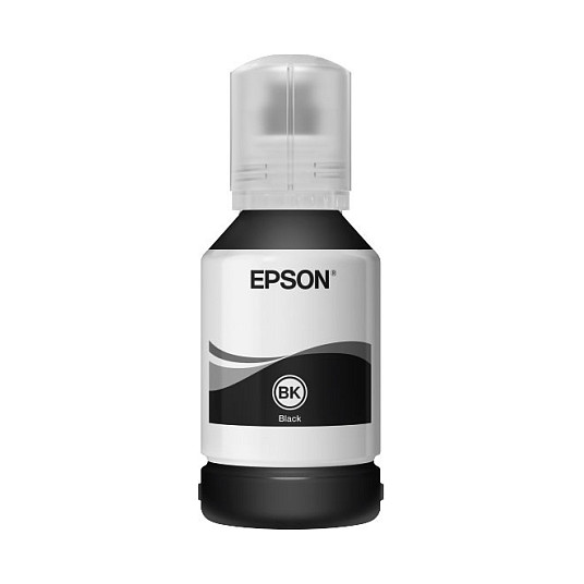 Epson C13T774140 Botella de Tinta Negra Pigmento 140ml Compatible con EcoTank ET-4550 ET-3600 ET-16500