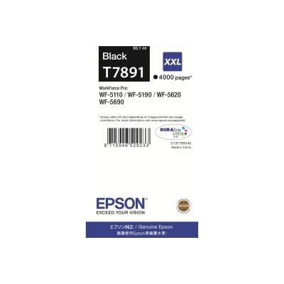 Epson Cartucho de Tinta T7891 XXL Negro