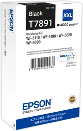 Epson T7891 XXL Cartucho de Tinta Negro Alta Capacidad