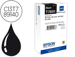 Epson Cartucho de Tinta T7891 XXL Negro