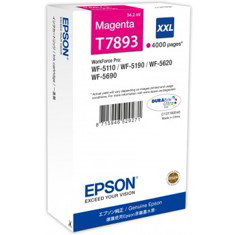 Epson T7893 Magenta XXL Cartucho de tinta C13T789340 Epson T7893 Magenta XXL Cartucho de tinta C13T789340