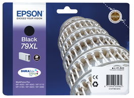 Epson Cartucho Negro 79XL 2600 paginas WorkForce Pro WF-5xxx Series / WF-4630DWF
