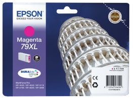 Epson Cartucho de tinta 79XL Magenta Original C13T79034010 High Yield (XL) 17.1 ml