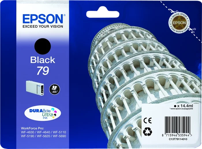 Epson Cartucho de Tinta Negro 79 Original (C13T79114010)