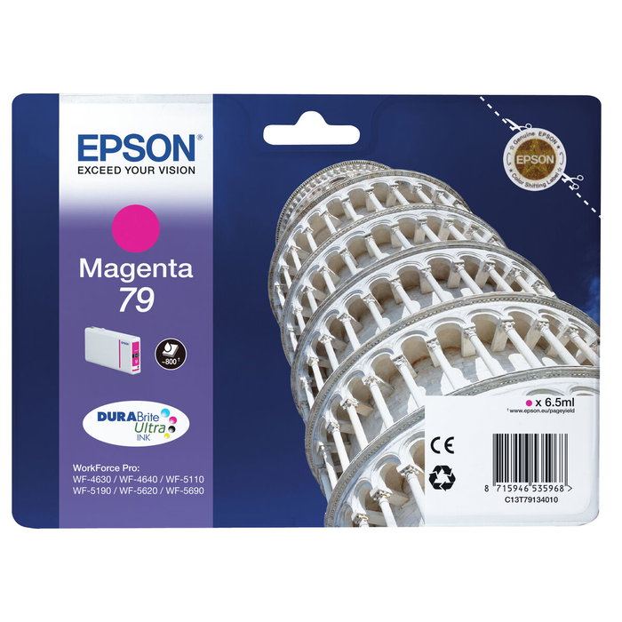 Epson Cartucho de tinta 79 Magenta Rendimiento Estándar C13T79134010