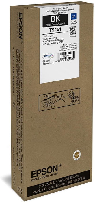 Epson Cartucho de Tinta T9451 XL Negro