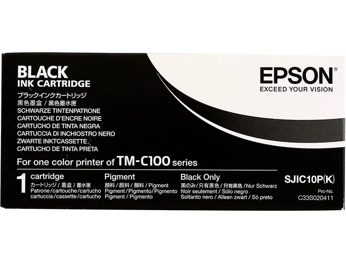 Epson TM-C 100 Tinta Original Negra