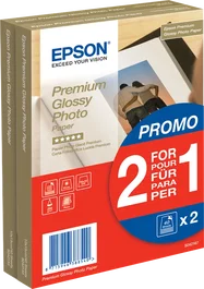 Epson S042167 Papel fotográfico Premium Brillante 10x15cm Blanco 255g 80 hojas