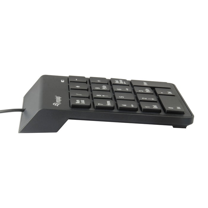 Equip Teclado Numérico Universal USB de 18 Teclas Negro Equip Teclado Numérico Universal USB de 18 Teclas Negro