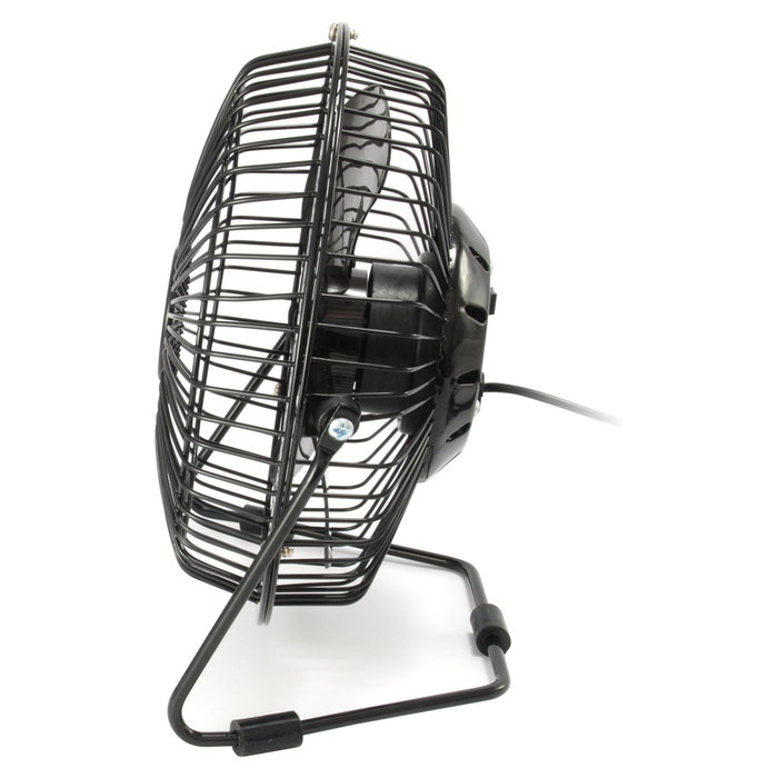 Equip 245420 Ventilador USB Ultra Silencioso Negro 15cm para Mesa
