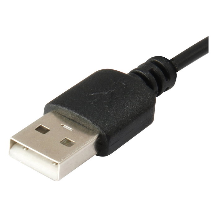 Equip 245420 Ventilador USB Ultra Silencioso Negro 15cm para Mesa