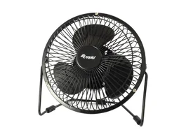 Equip Ventilador de sobremesa USB 6 Pulgadas Negro