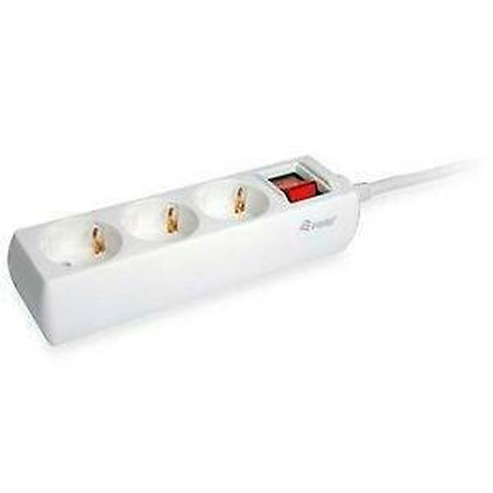 Equip Regleta de 3 Tomas con Cable de 1,5m y Interruptor Equip Regleta de 3 Tomas con Cable de 1,5m y Interruptor